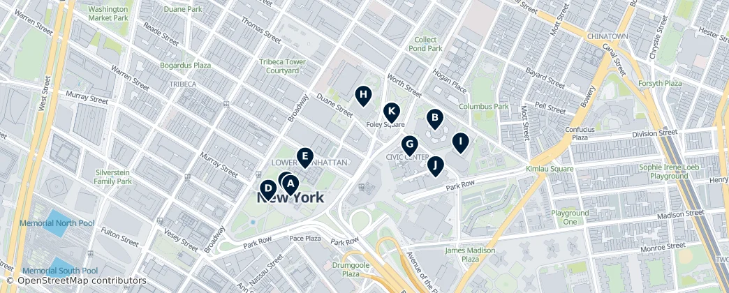 Map of Civic Center