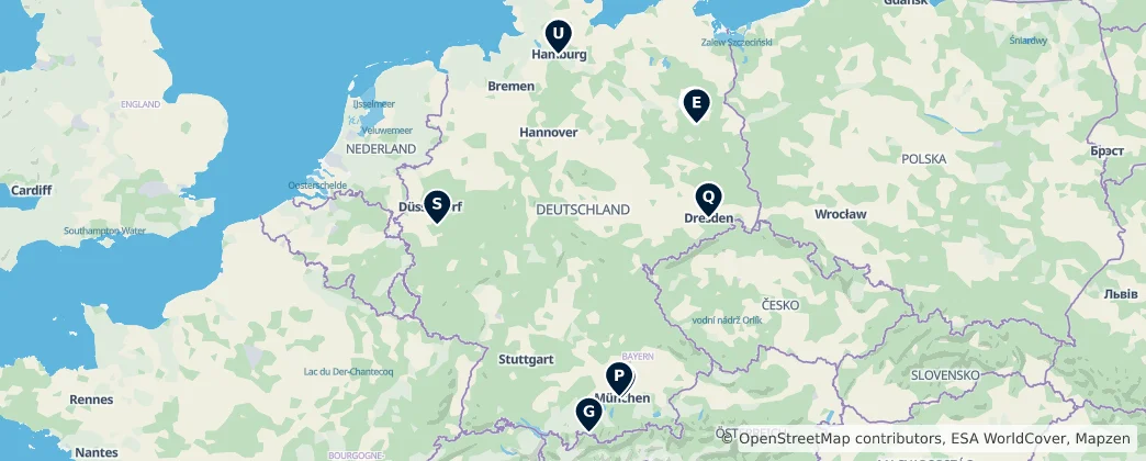 Map of Deutschland