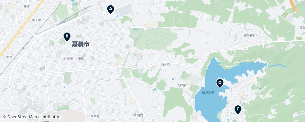 Map of East District