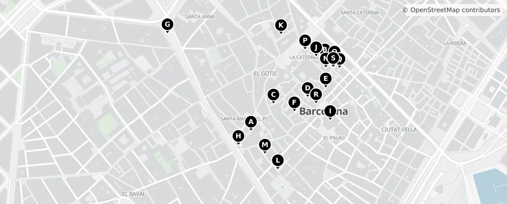 Map of Gotisches Viertel