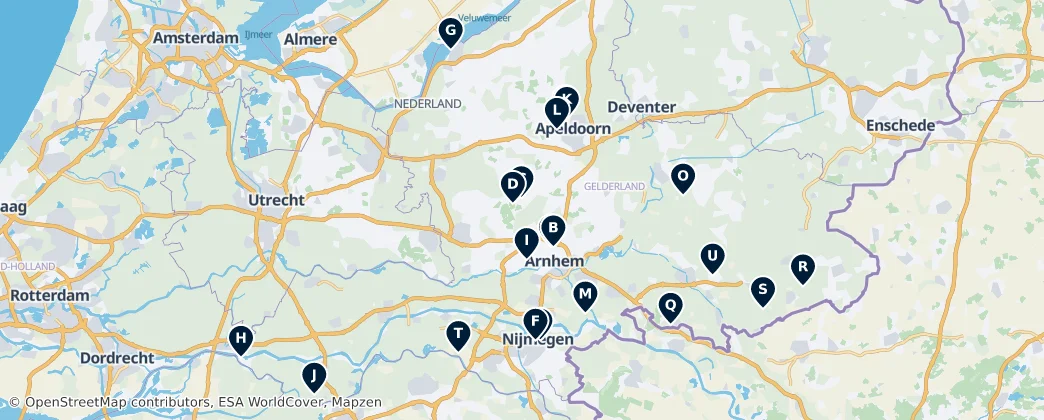 Map of Geldern