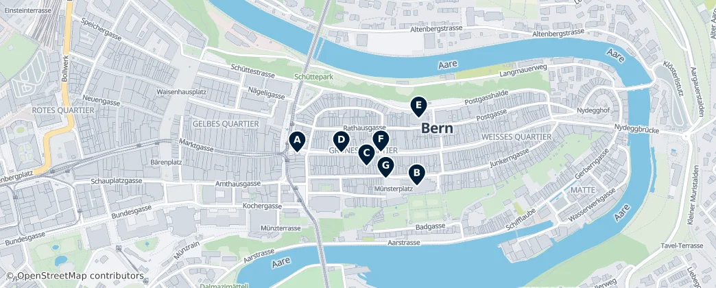Map of Grünes Quartier