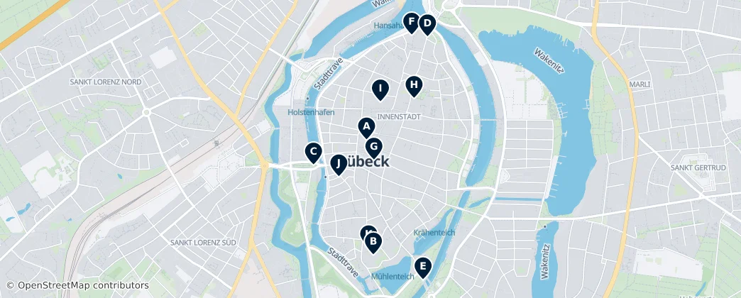 Map of Innenstadt