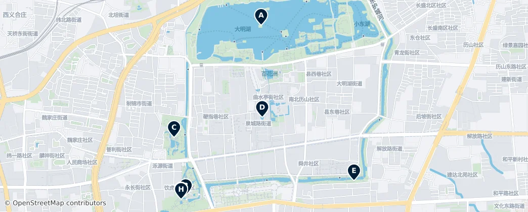 Map of Jiefang Rd