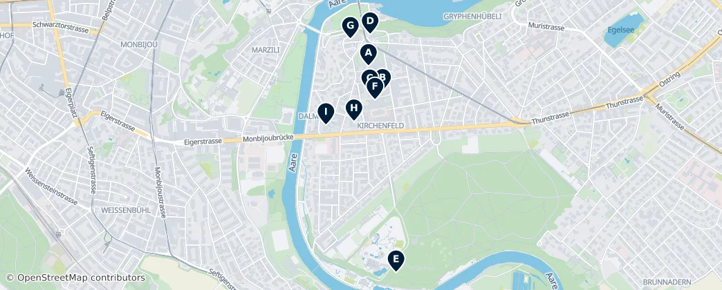 Map of Kirchenfeld