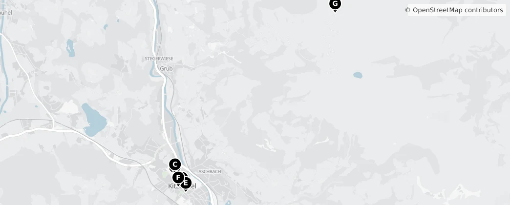 Map of Kitzbühel
