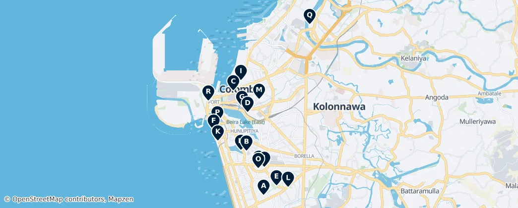 Map of Kolonnawa
