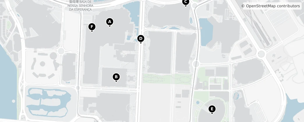 Map of Cotai