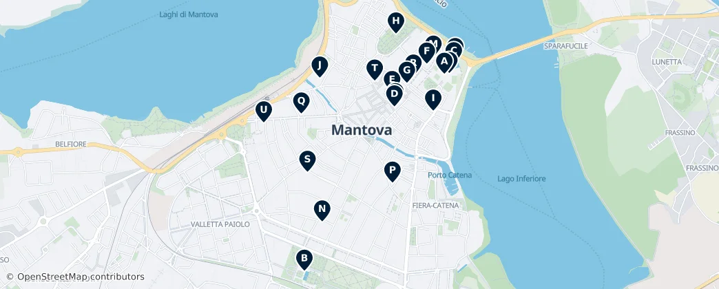 Map of Mantua