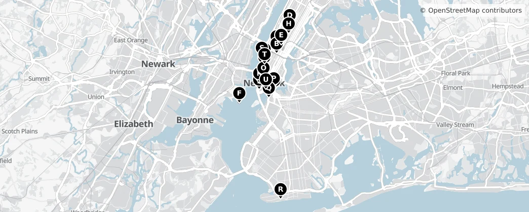Map of New York