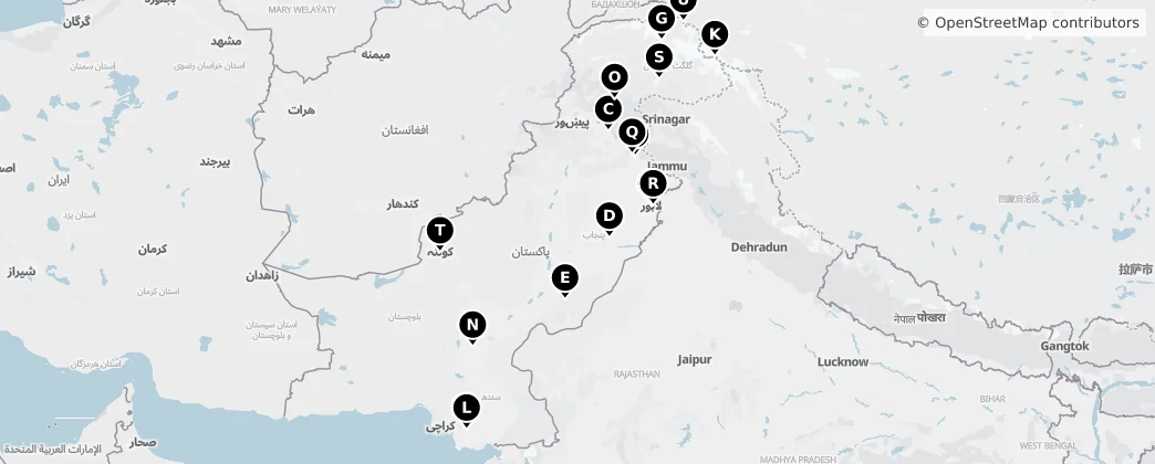 Map of Pakistan