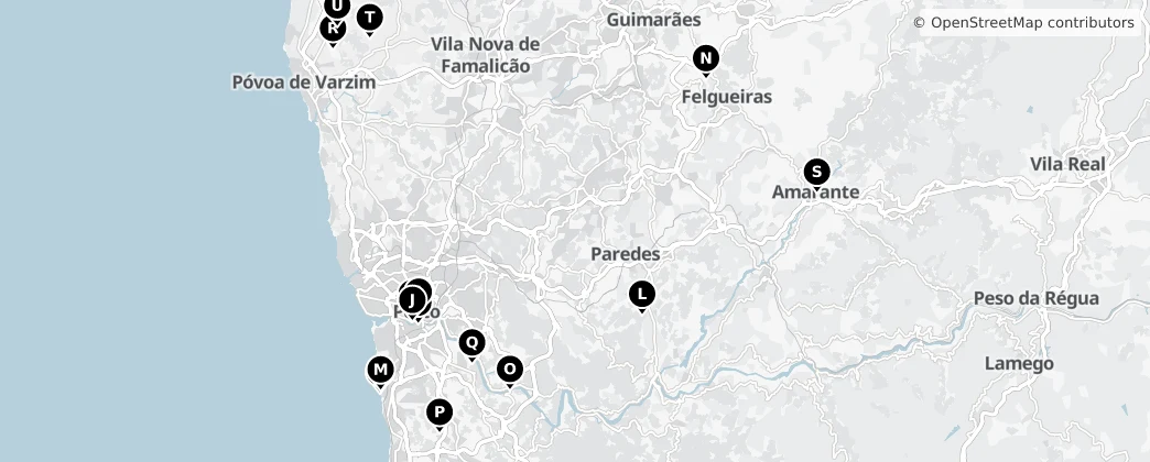 Map of Distrikt Porto