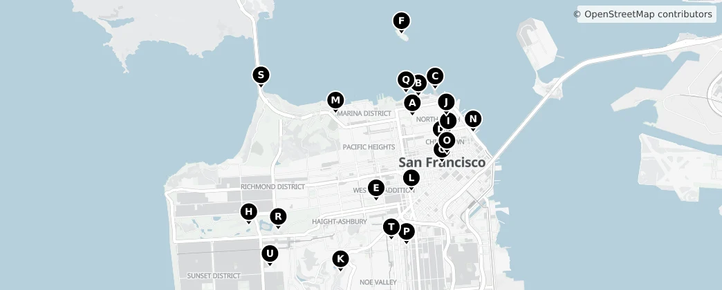 Map of San Francisco