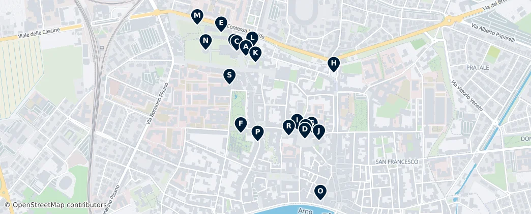 Map of Pasticceria DolcePisa