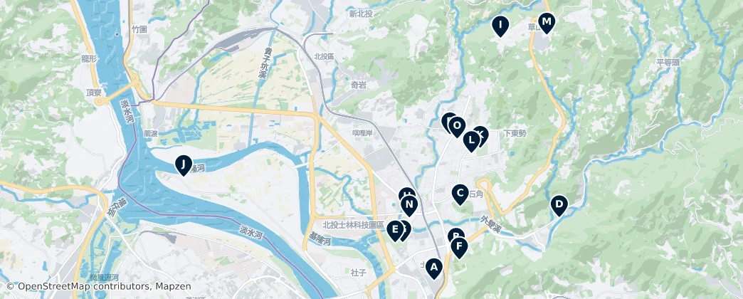 Map of Shilin