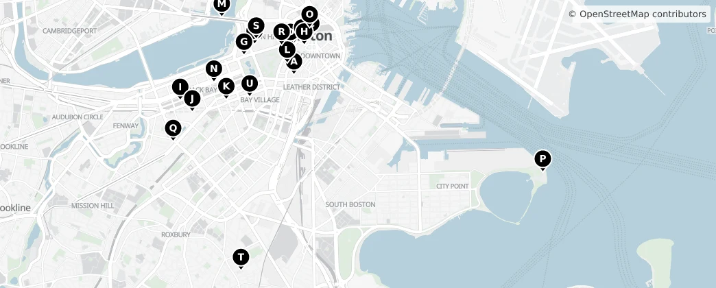 Map of South Boston