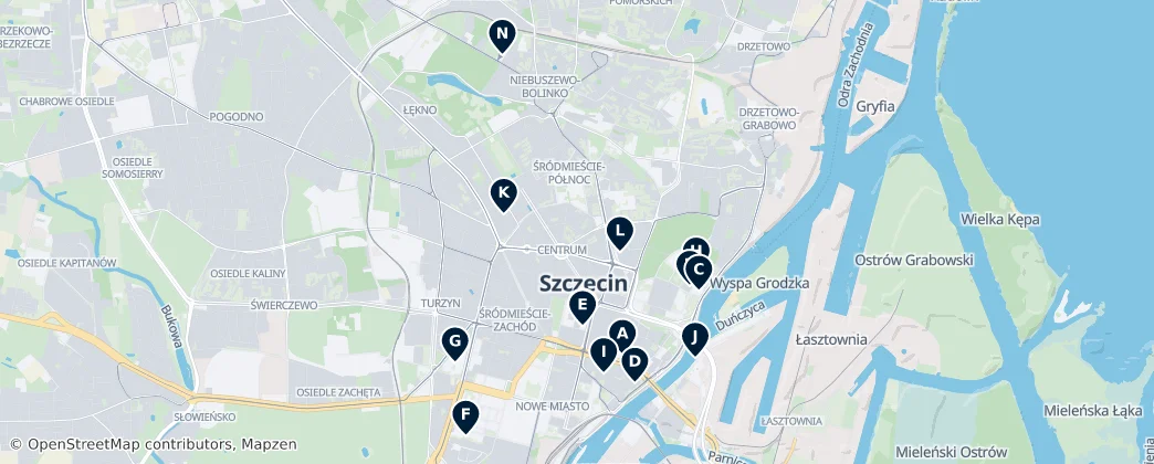 Map of Stadtmitte