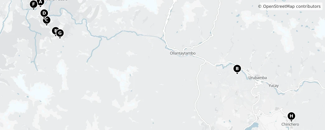 Map of Urubamba