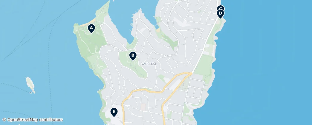 Map of Vaucluse