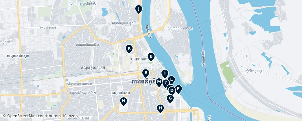 Map of Khan Daun Penh