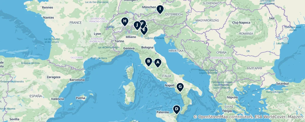 Map of Italien