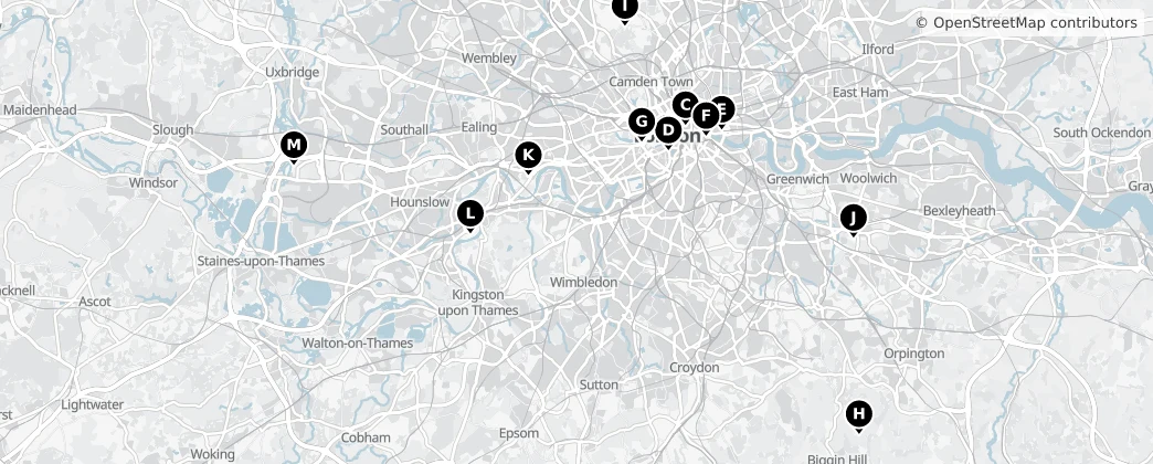 Map of London