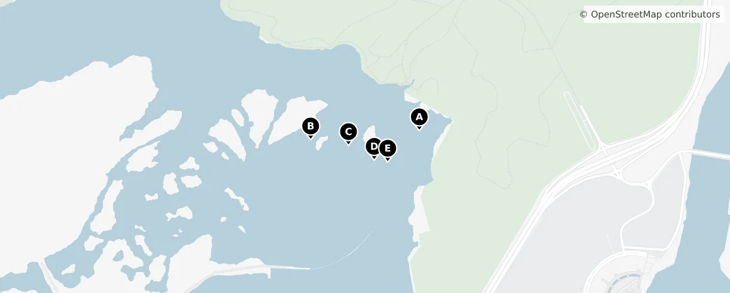 Map of Ciudad Guayana