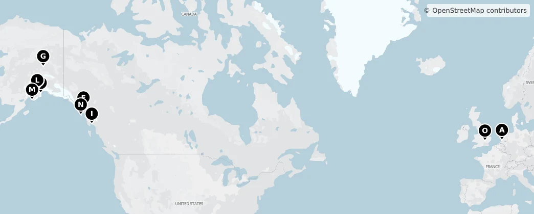 Map of Alaska