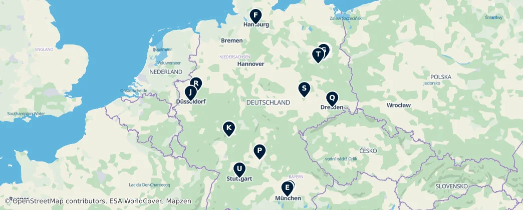 Map of Alemania