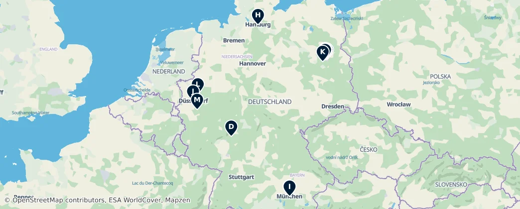 Map of Alemania