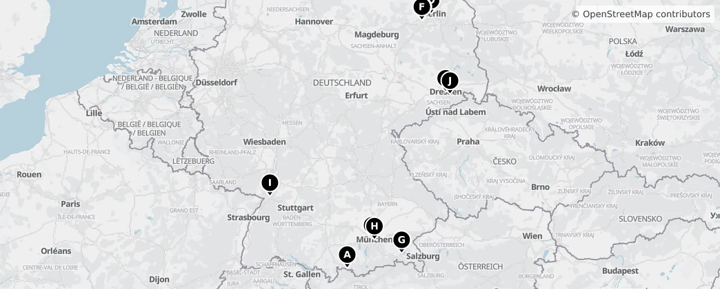 Map of Alemania