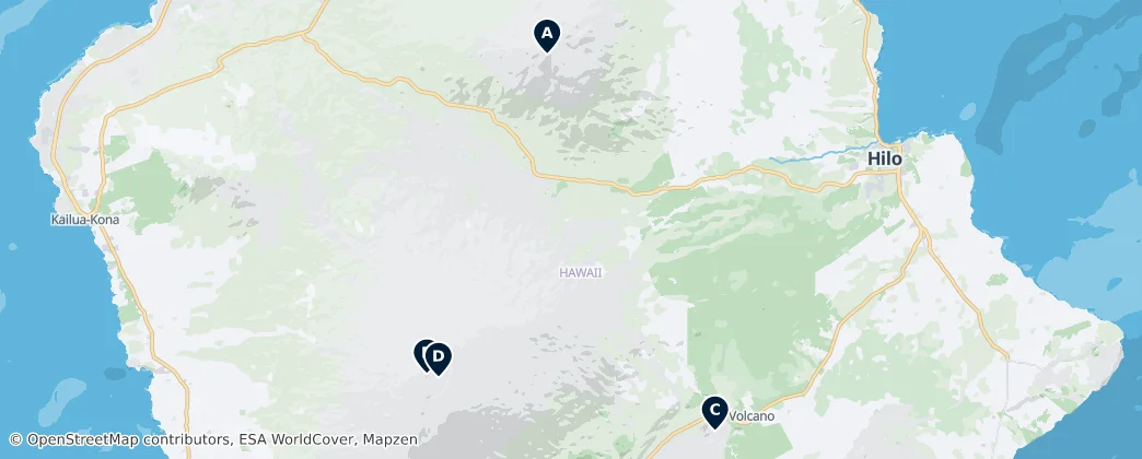 Map of Archipiélago de Hawái