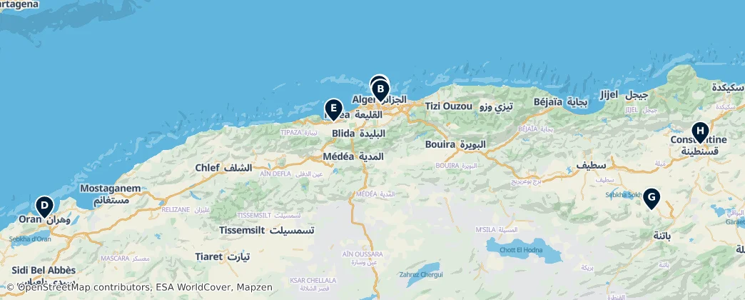 Map of Argelia