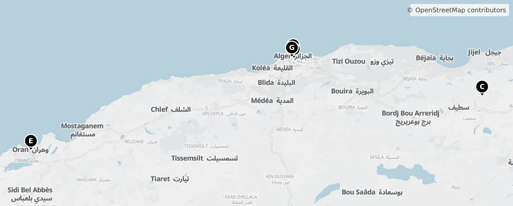 Map of Argelia