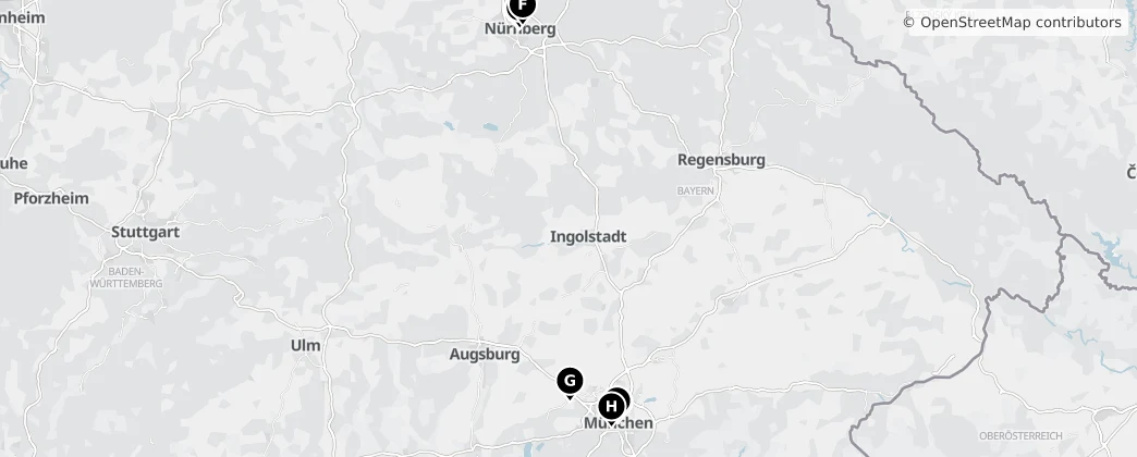 Map of Baviera