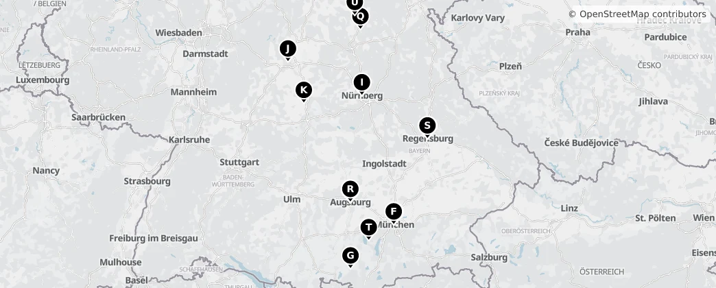 Map of Baviera