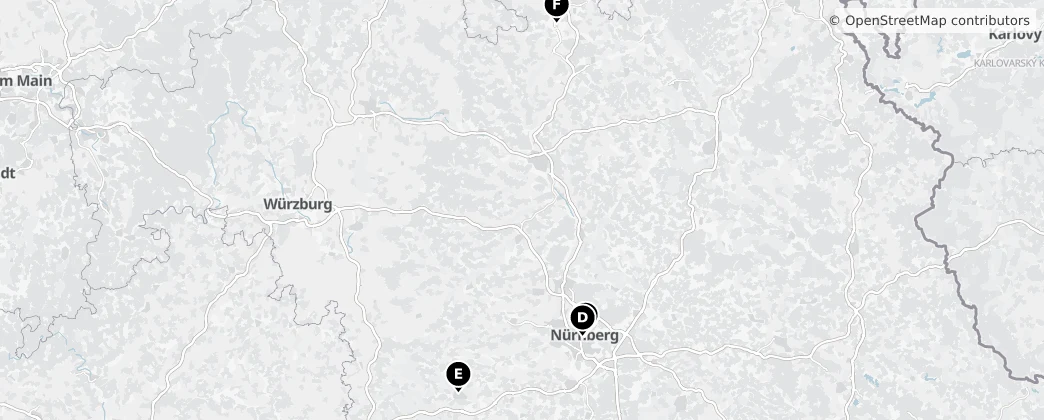 Map of Baviera