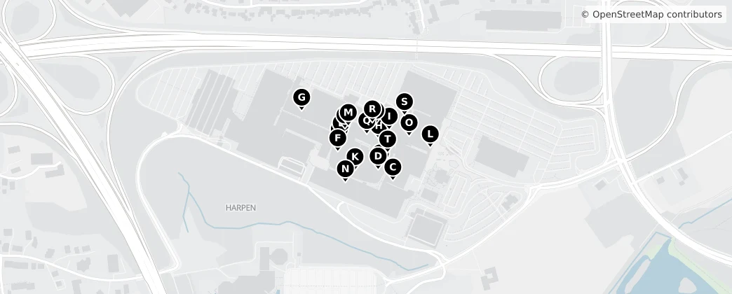 Map of Bochum-Nord