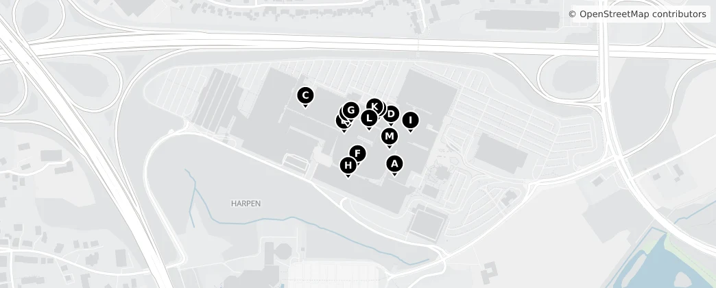Map of Bochum-Nord