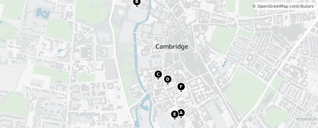 Map of Cambridgeshire