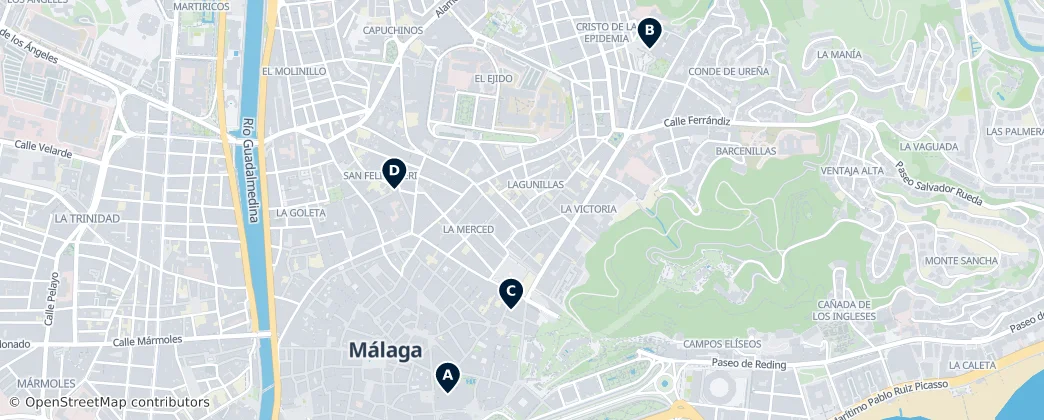 Map of Centro
