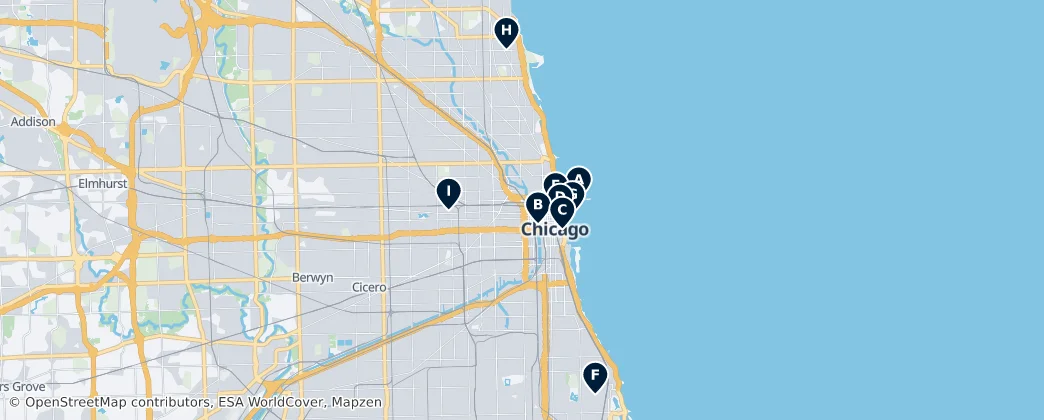 Map of Chicago