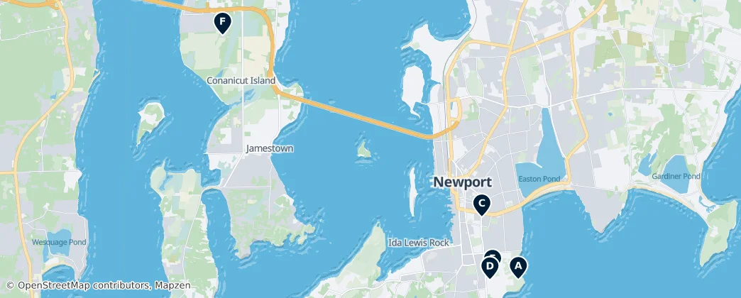 Map of Newport