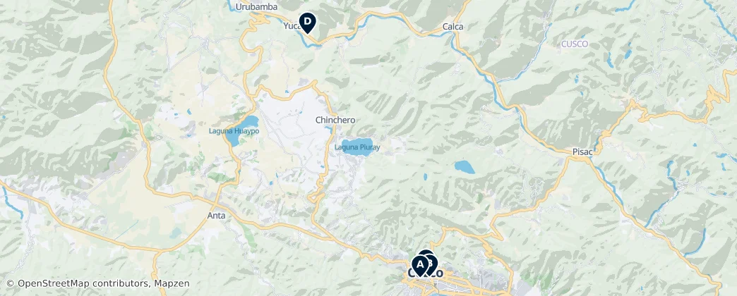 Map of Cusco