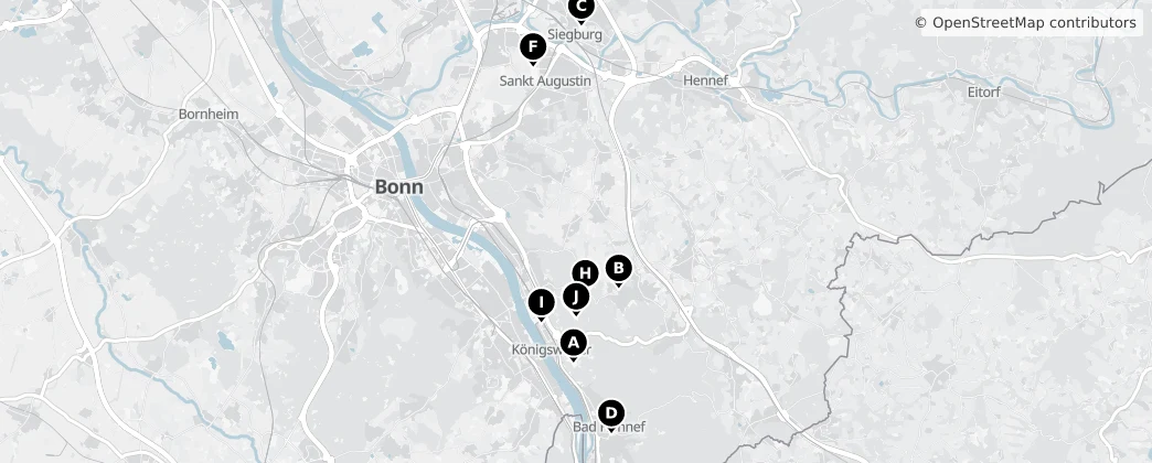 Map of Distrito de Rin-Sieg