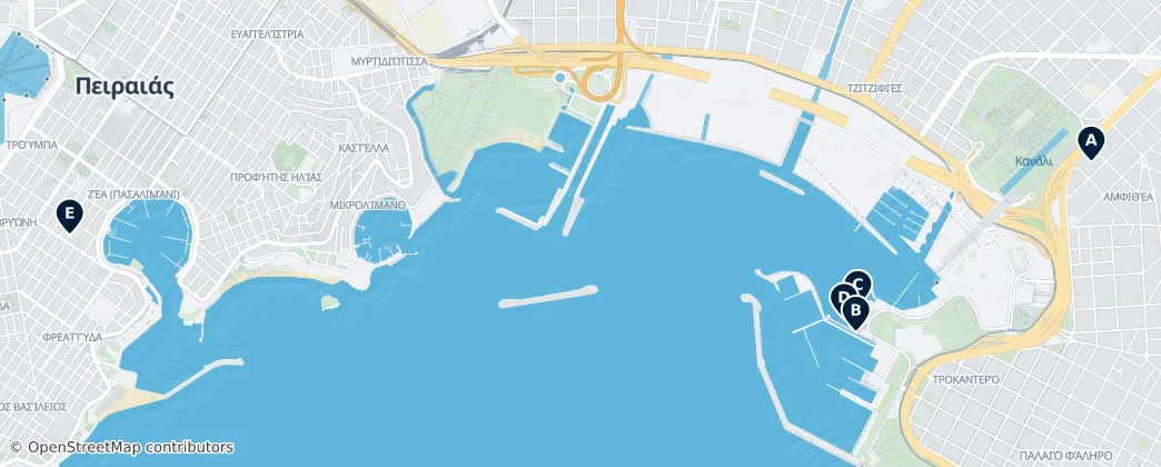 Map of El Pireo