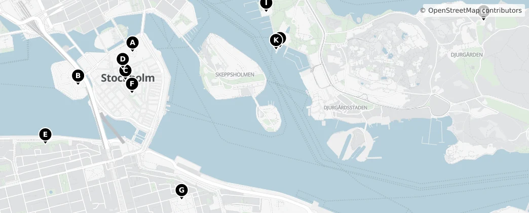 Map of Estocolmo