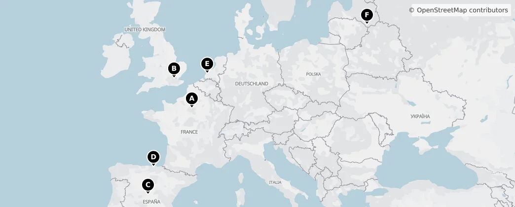 Map of Europa