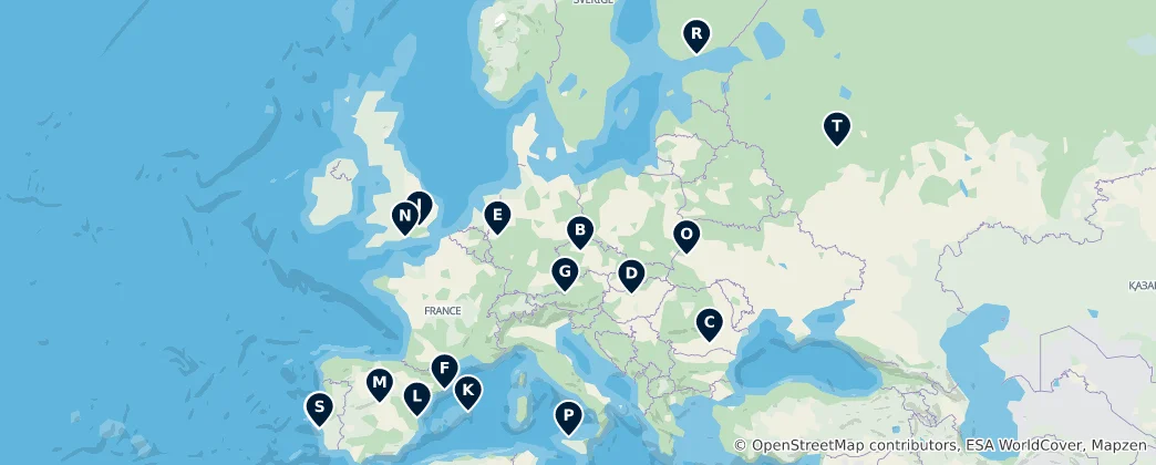 Map of Europa