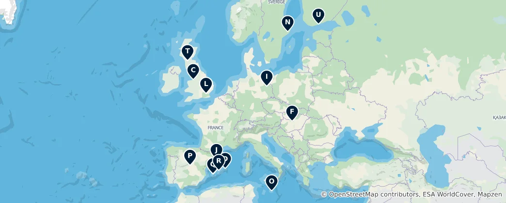 Map of Europa